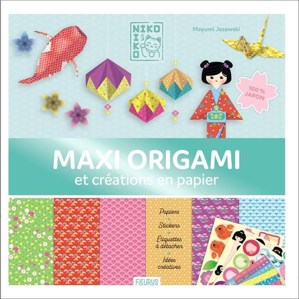 Emprunter Maxi origami et créations en papier. 100% Japon livre