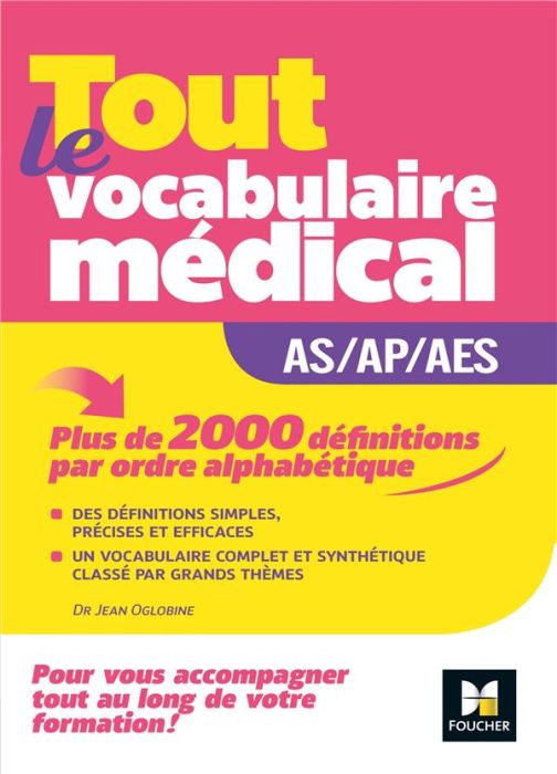 Emprunter Tout le vocabulaire médical AS/AP/AES livre