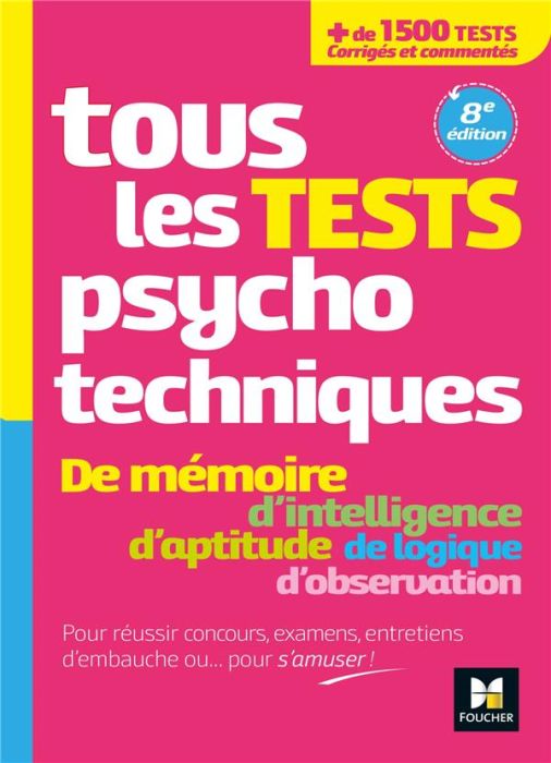 Emprunter Tous les tests psychotechniques livre