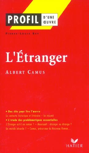 Emprunter L'Etranger, Albert Camus livre