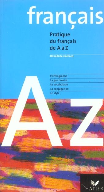 Emprunter Le Français de A à Z livre