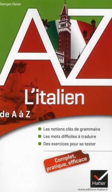Emprunter L'Italien de A à Z livre