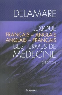 Emprunter Lexique Français-Anglais Anglais-Français des termes de médecine. 3e édition livre