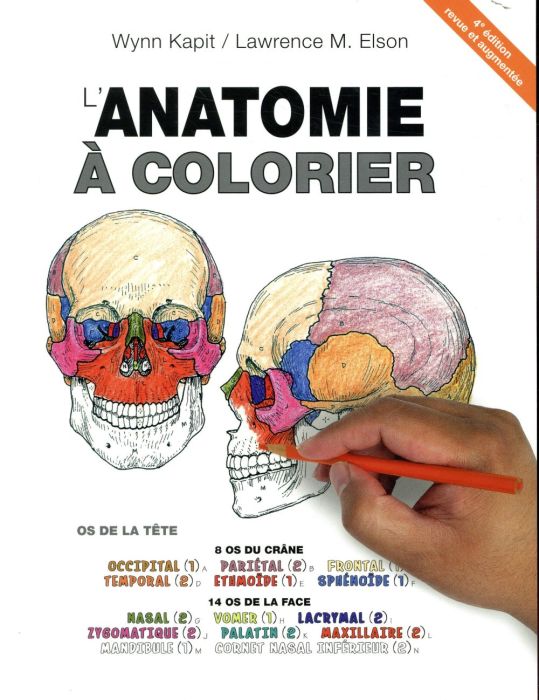 Emprunter L'anatomie à colorier. 4e édition revue et augmentée livre