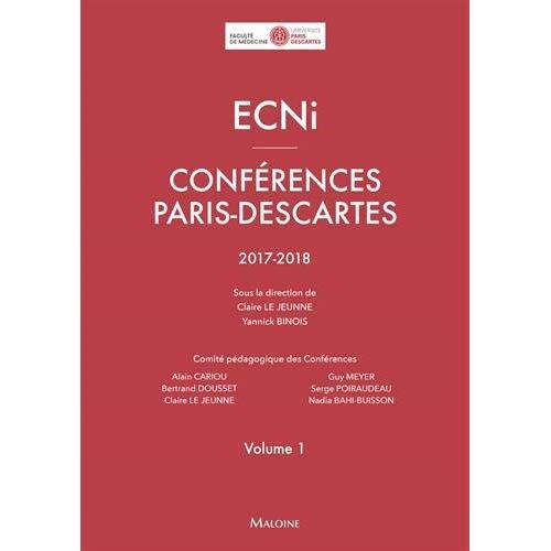 Emprunter ECNi Conférences Paris-Descartes 2017-2018. Volume 1 livre