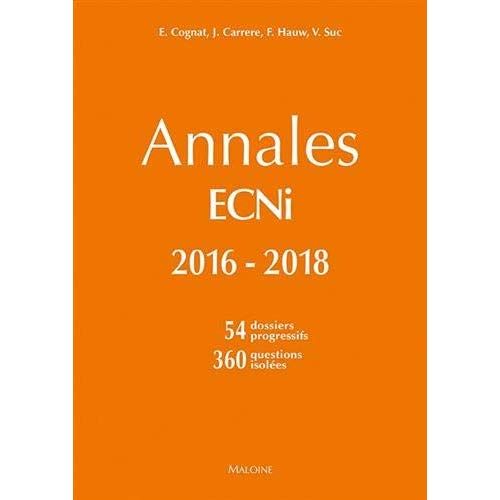 Emprunter Annales ECNi 2016-2018 livre