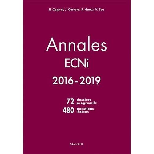 Emprunter Annales ECNI 2016-2019 livre