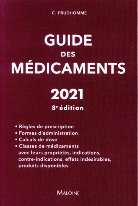 Emprunter Guide des médicaments. Edition 2021 livre