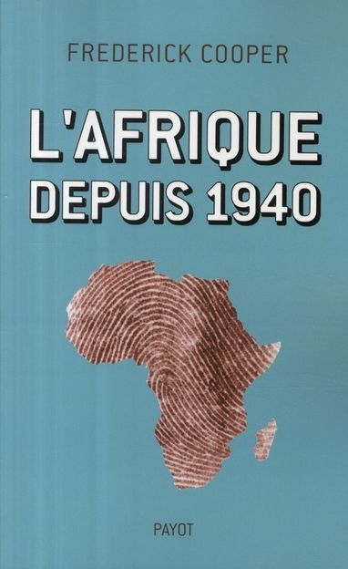 Emprunter L'Afrique depuis 1940 livre