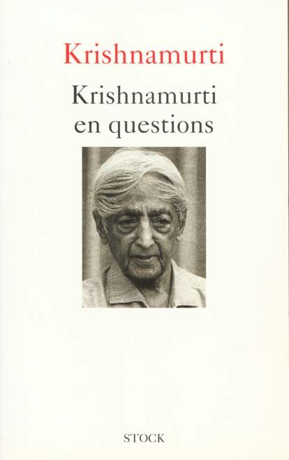 Emprunter Krishnamurti en questions livre