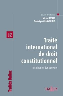 Emprunter Traité international de droit constitutionnel. Tome 2 : Distribution des pouvoirs livre