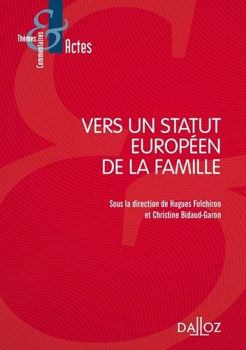Emprunter Vers un statut européen de la famille livre