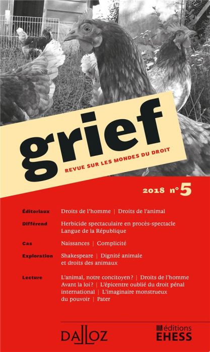 Emprunter Grief N° 5/2018 livre