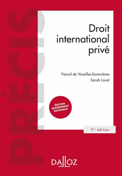 Emprunter Droit international privé. 11e édition livre
