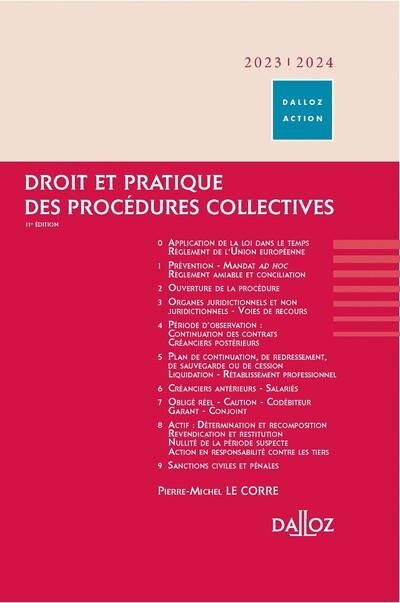 Emprunter Droit et pratique des procédures collectives. Edition 2023-2024 livre