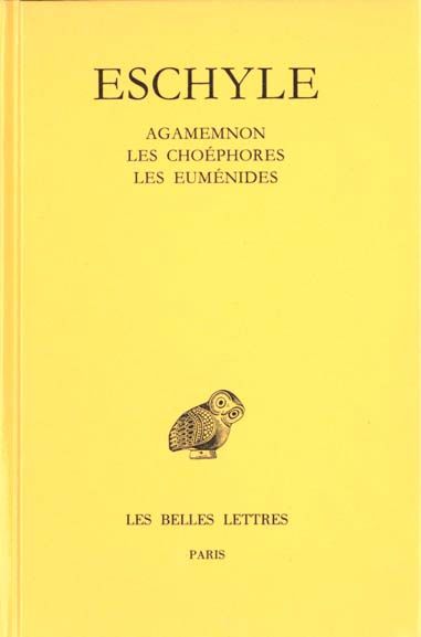 Emprunter Eschyle Tome 2. Agamemnon. Les Choéphores. Les Euménides, Edition bilingue français-grec ancien livre