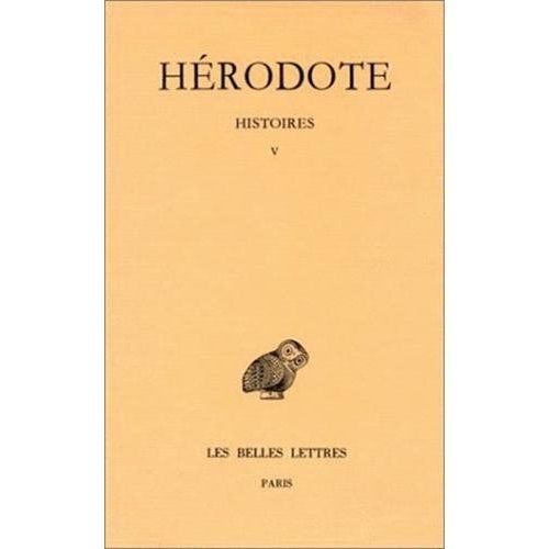 Emprunter Histoires. Tome V, Tepsichore, Edition bilingue français-grec ancien livre