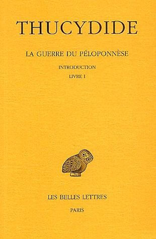 Emprunter La guerre du Peloponnèse. Tome 1, Introduction, Livre 1, Edition bilingue français-grec ancien livre