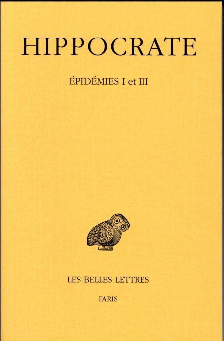Emprunter Oeuvres. Tome 4, Epidémies I et III, Edition bilingue français-grec ancien livre