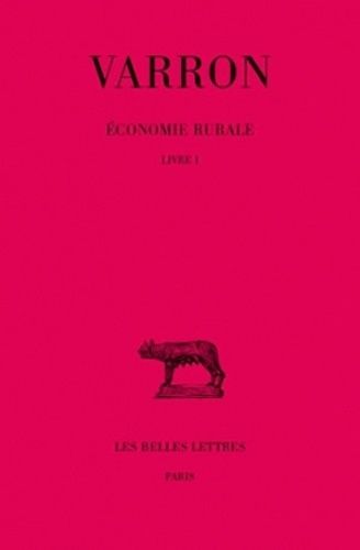 Emprunter Economie rurale. Tome 1, Livre 1, Edition bilingue français-latin livre