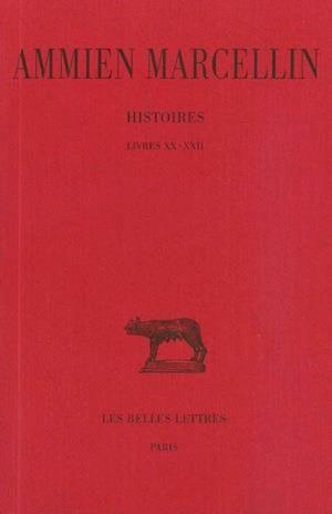 Emprunter Histoires. Tome 3 Livres XX-XXII, Edition bilingue français-latin livre