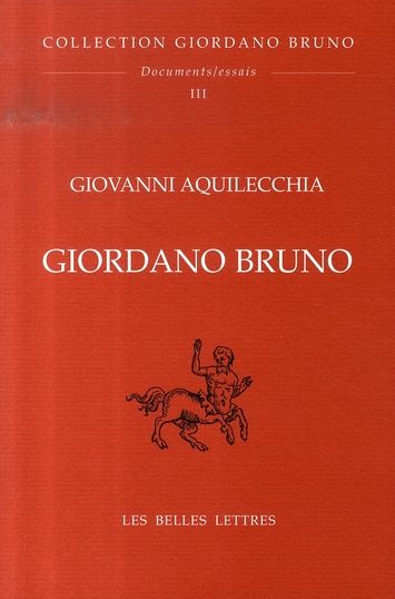 Emprunter Giordano Bruno livre