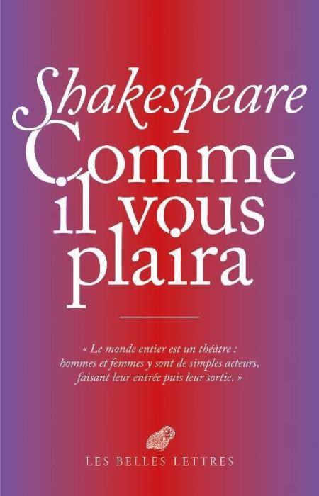 Emprunter Comme il vous plaira. Edition bilingue français-anglais livre