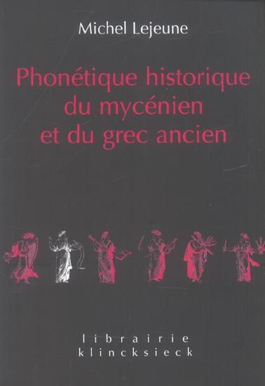 Emprunter Phonétique historique du mycénien et du grec ancien livre