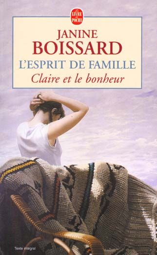 Emprunter L'Esprit de famille Tome 3 : Claire et le bonheur livre