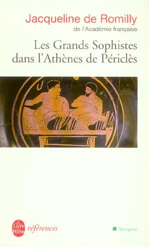 Emprunter Les grands sophistes dans l'Athènes de Périclès livre