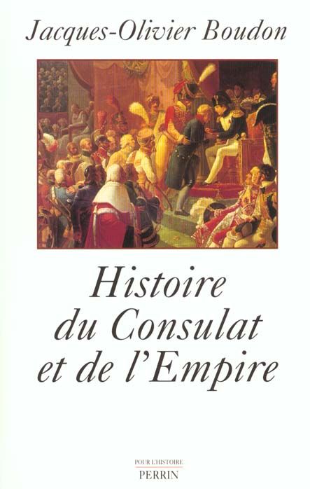 Emprunter Histoire du Consulat et de l'Empire 1789-1815 livre