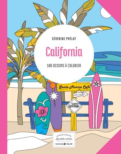 Emprunter California. 100 dessins à colorier livre