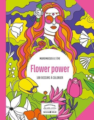 Emprunter Flower power. 100 dessins à colorier livre