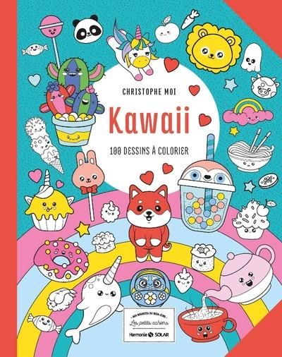 Emprunter Kawaii. 100 dessins à colorier livre