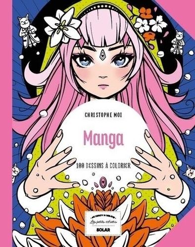 Emprunter Manga : 100 dessins à colorier livre