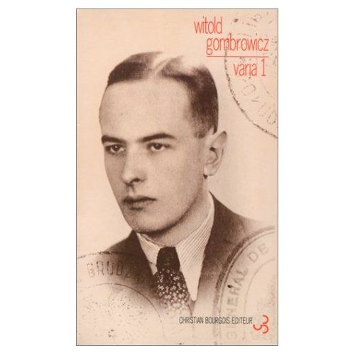 Emprunter Varia / Witold Gombrowicz Tome 1 livre