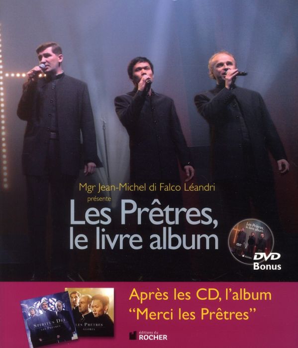 Emprunter Les Prêtres, le livre album. Avec 1 DVD livre