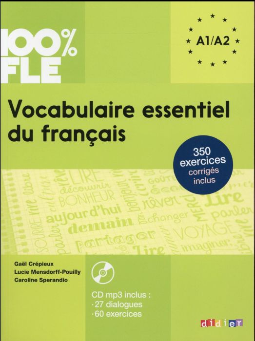 Emprunter Vocabulaire essentiel du français niveau A2. Avec 1 CD audio MP3 livre