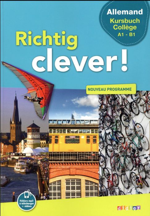 Emprunter Allemand collège Richtig clever ! Edition 2017 livre
