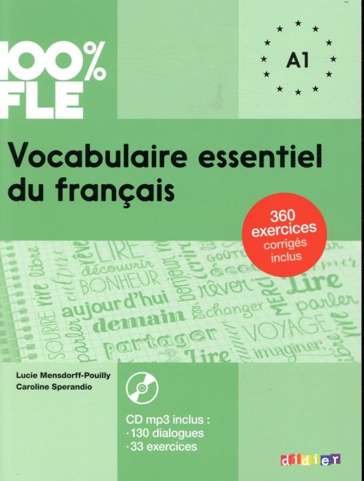 Emprunter Vocabulaire essentiel du français niveau A1. Edition 2018. Avec 1 CD audio MP3 livre