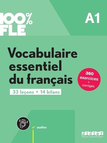 Emprunter Vocabulaire essentiel du français A1. 33 leçons, 14 bilans livre
