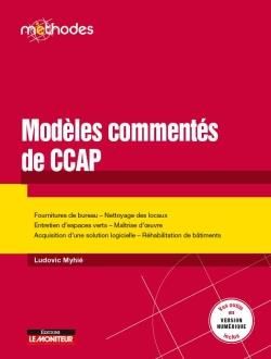 Emprunter Modèles commentés de CCAP livre