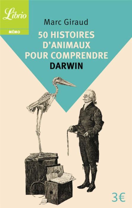 Emprunter 50 histoires d'animaux pour comprendre Darwin livre