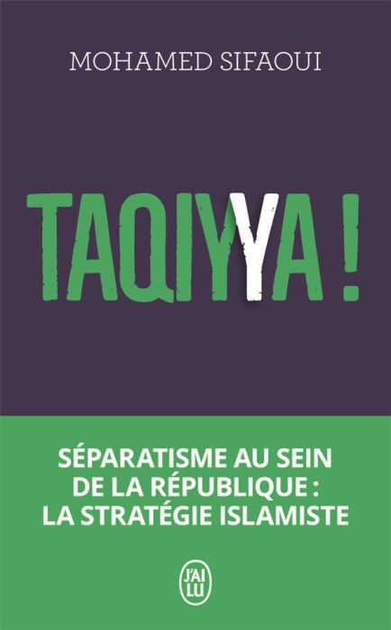 Emprunter Taqiyya ! Séparatisme au sein de la République : la stratégie islamiste, Edition actualisée livre