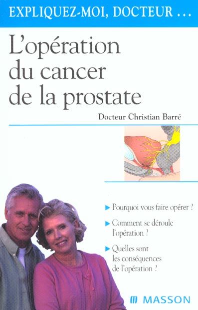 Emprunter L'opération du cancer de la prostate livre