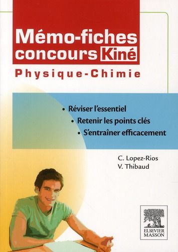 Emprunter Concours Kiné Physique-chimie livre