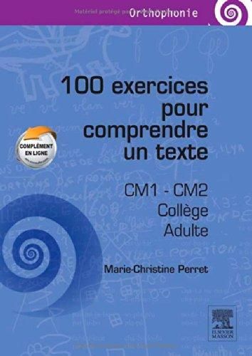 Emprunter 100 exercices pour comprendre un texte CM1-CM2 livre