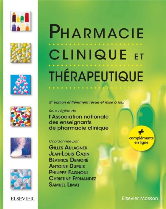 Emprunter Pharmacie clinique et thérapeutique. 5e Edition revue et augmentée livre