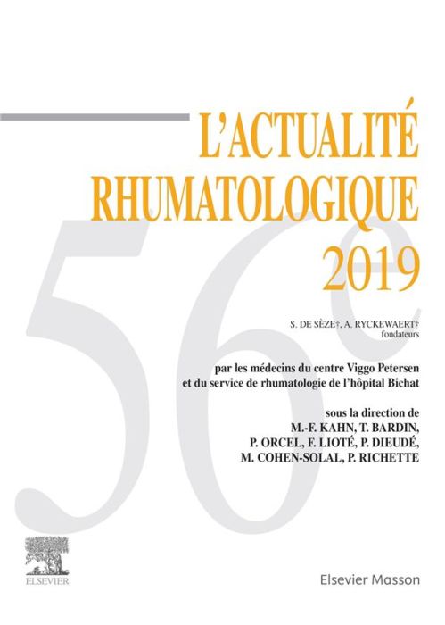 Emprunter L'actualité rhumatologique. Edition 2019 livre