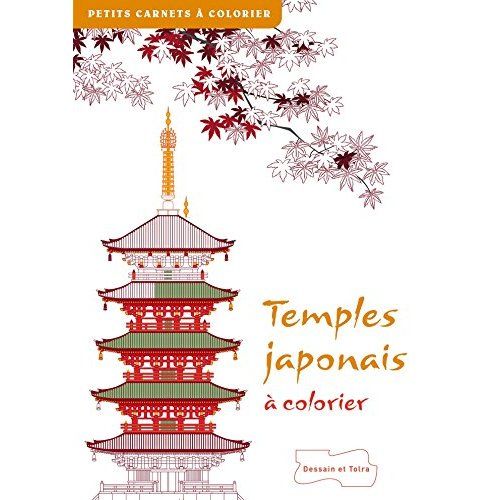 Emprunter Temples japonais à colorier livre
